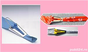 Set 4 dispozitive pt formare banda impaturita bie, bias pt marginea materialului - imagine 3