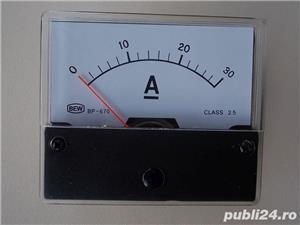 Ampermetru cu ac BEW BP-670 de panou meter 0-30Acc tip Vu-metru