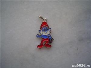 Pandantiv Papa Strumf, metalic