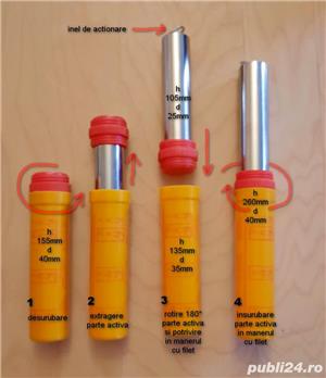 Torta semnalizare maritima - ROSU/ALBASTRU - 60 secunde