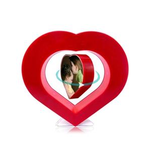  Rama foto veioza LED in inima plutitoare levitanta care leviteaza +CADOU!  - imagine 3