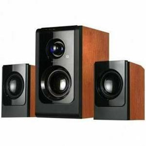 Boxe (sistem audio)2.1 HJ21D,36W RMS,sound boost cu subwoofer din lemn de cireș,nou. - imagine 3