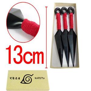 Set 8 accesorii bandana inel colier shuriken kunai pumnal Naruto Uzumaki Akatsuki Cosplay - imagine 7