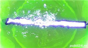 Set 8x lumini LED tuning auto masina DRL COB SuperBright WaterResistant 6 culori +CADOU!  - imagine 5