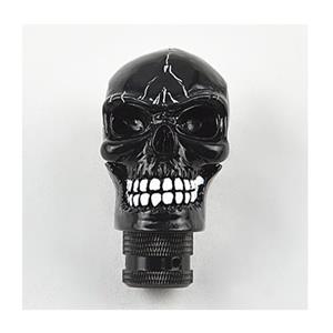 Maner nuca schimbator viteza masina auto Black Skull craniu +CADOU!  - imagine 2