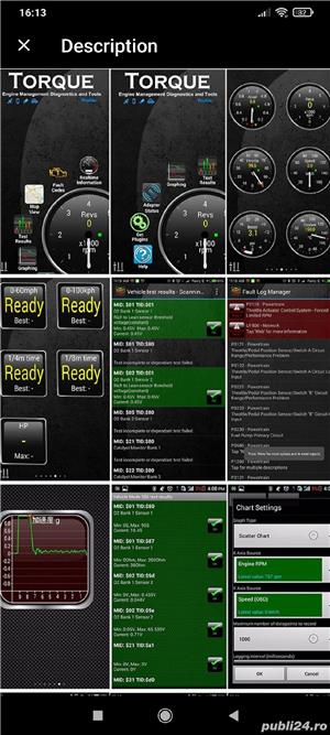 Diagnoza erori scaner auto ELM327 OBDII bluetooth,iOS WIFI Pic18f25k80 - imagine 3
