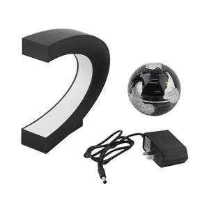 Lampa veioza led Glob Pamantesc Levitron levitant in semiluna plutitor ce leviteaza in aer +CADOU!  - imagine 3