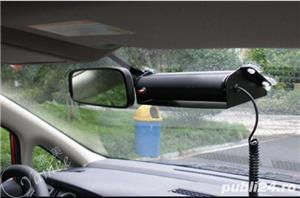 Lumini avertizare 8 LED stroboscop rosu albastru masina auto politie salvare SRI +CADOU!  - imagine 2