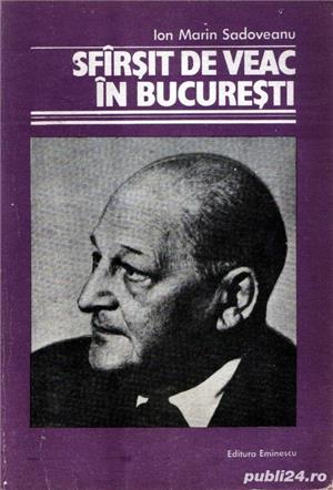 Sfârşit de veac în Bucureşti de Ion Marin Sadoveanu