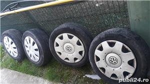 Set 4 cauciucuri + jante 205 55 R16  TOURAN / Audi - imagine 3