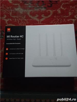 Router wireless Mi router 4C,4 antene pentru un semnal puternic,nou.Produsul este nou, sigilat . - imagine 5
