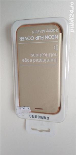 Vand husa de protecție Samsung A 3 2017, Nou nouța, la cutie. Calitate