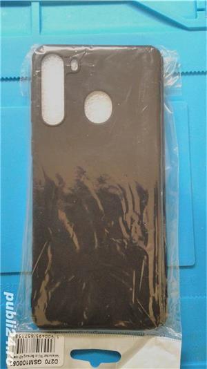 Husa TPU OEM Candy Pentru Samsung Galaxy A21, Neagra, Bulk