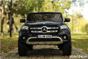 Masinuta electrică Mercedes X-Class PREMIUM 4x4 180W Negru Nou