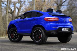 Masinuta electrica Mercedes GLC 63s 4X4 180W PREMIUM Blue Nou - imagine 3