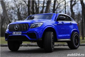 Masinuta electrica Mercedes GLC 63s 4X4 180W PREMIUM Blue Nou - imagine 2