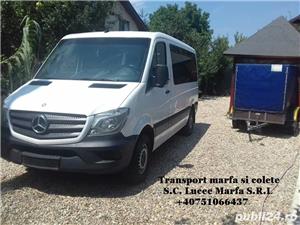Transport  persoane-colete si marfa Romania-Germania-Romania 