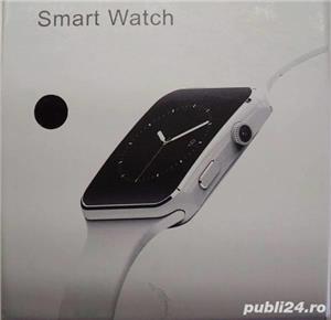 Smart Watch W9, SIM, Black NOU Compatible OS: Android Chipset: MTK6261D Works with Micro SIM - imagine 5