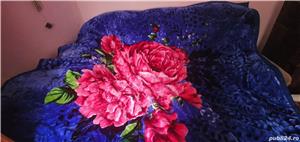 Cuvertura pat pluș dublă 24ox200 - imagine 5