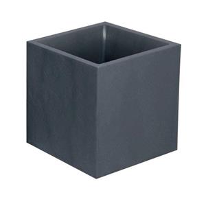 Jardiniera mare patrata antracit 49,5x49,5x49,5 cm