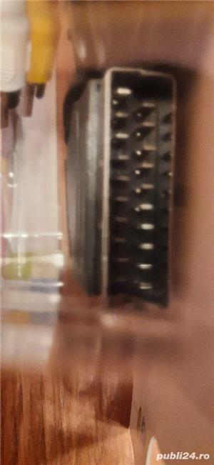 Cablu scart 21 p - 3 RCA tata SCART 32, 2 m,Nou!   - imagine 4