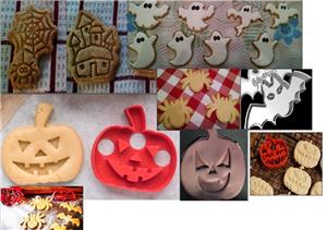 forme de taiat si modelat aluat , martipan - Halloween, Craciun, Pasti, 1iunie, etc  10forme=60lei - imagine 6