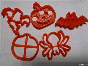 forme de taiat si modelat aluat , martipan - Halloween, Craciun, Pasti, 1iunie, etc  10forme=60lei - imagine 3