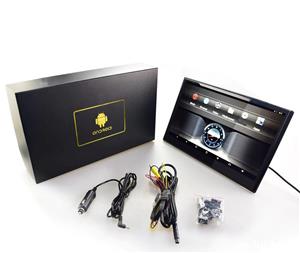 Monitor tetiera android 13.3" tableta smart hdmi usb sd 4k internet wifi leduri si logo selectabile - imagine 2