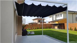 Pergolă textilă TIMIS acoperire terasa, umbrire gradina - imagine 2