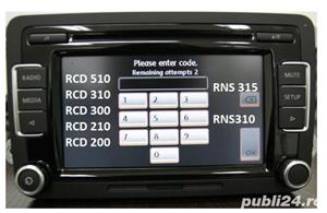 PIN Safe Decodare Radio vw Rcd510 Rcd310 Rns315 RNS310 MFD2 RNS300