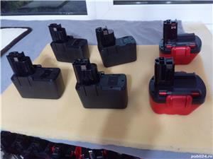 Acumulatori   noi BOSCH 9.6 V si de 12 V la 3.5 Ah de putere mare ,profesional