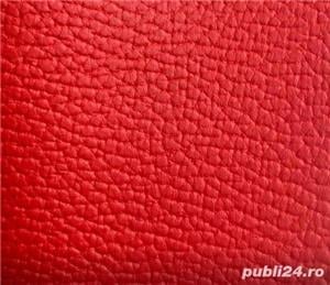 Piele ecologica bizonată roșie