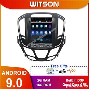 Navigatie android 9.0 dedicata opel insignia b 2014 ecran vertical tesla style wifi 16gb usb carkit