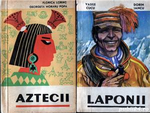 Aztecii + Laponii, 2 cărţi din aceeiaşi colecţie