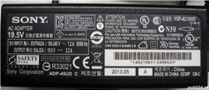 Incarcator-Alimentator Original Laptop Sony 19,5 V, 2,3 A