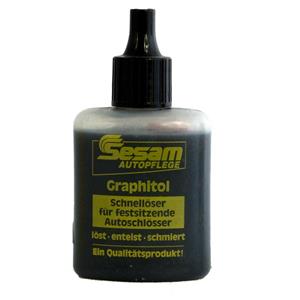 Ulei grafit Sesam cu varf dozare 50ml pt lubrifierea curatarea incuietorilor auto casa rulota lacat - imagine 2