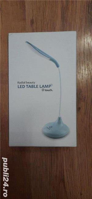 Lampa de birou reincarcabila cu Led si senzor tactil, Nou! - imagine 5