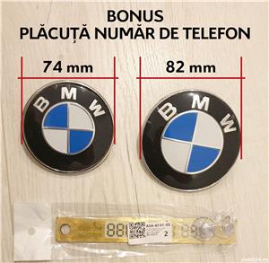 Emblema capota 82mm & 74mm si CAPACELE jante 68 mm + BONUS - imagine 5