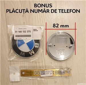 Emblema capota 82mm & 74mm si CAPACELE jante 68 mm + BONUS - imagine 4