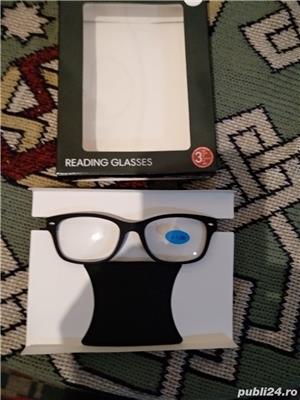 Ochelari pentru citit(+1+1.5+2+2.5+3),include toc de protectie cu design asortat,nou - imagine 2