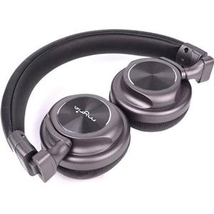 Casti bluetooth pliabile HS9876,microfon încorporat,on ear,negru - imagine 4