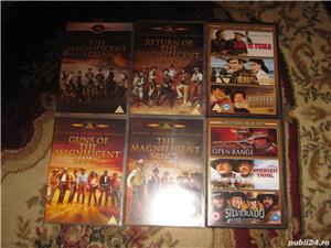 Cei 7 magnifici,toata colectia,alte dvd filme cu cowboy,originale,box seturi,sau separat cate 3 dvd - imagine 5