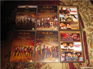 Cei 7 magnifici,toata colectia,alte dvd filme cu cowboy,originale,box seturi,sau separat cate 3 dvd - imagine 4