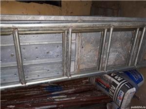 Vând podine simple,cu trapă, scara acces,schela metalică,roți  schela  - imagine 2