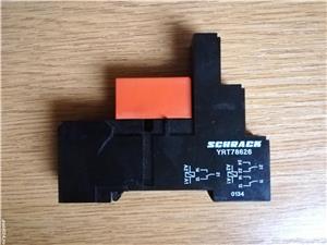 Releu cu soclu Scrack RT424024 la 24 vdc 8A YRT78626