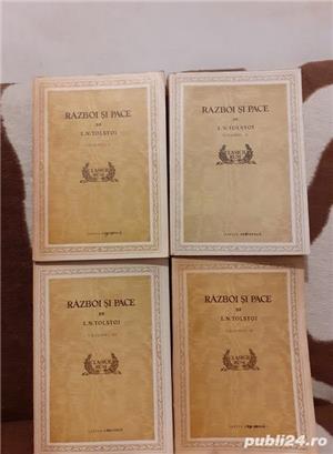 Razboi si pace-Lev Tolstoi (4 vol) editie 1954 ilustrata