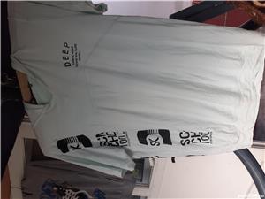 Tricou bărbaţi mânecă scurtă, cu glugă