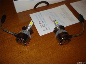 Set bec led masina h7 3800lm 36w 12v lumina puternica - imagine 5