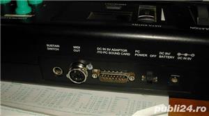 Orga pian MIDI Yamaha YPT 220 61 key pentru invatare copii - imagine 8