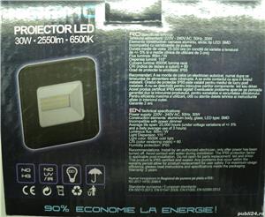 Proiector (carcasa aluminiu) LED 30W De Exterior Alimentare 220V - imagine 2